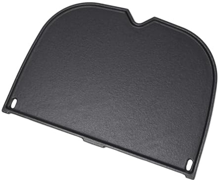 Denmay Gusseisen Grillplatte für Weber Q2000N+, Q2200N+, Q2600N+, Q2800N+ Gasgrill, Gusseisen Grillpfanne Ersatzteile, 40,8 x 28,4cm Griddle Plancha zubehör