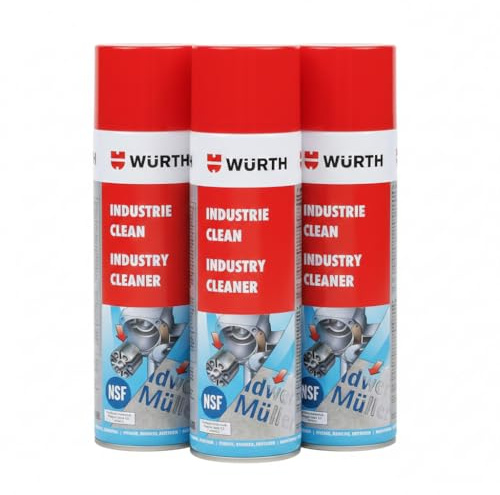 Nettoyants Industriels Puissants 500ml, Lot de 3 | Dégraissant & Décapant Étiquettes, Homologué NSF, Élimine Colle, Silicone, Graisse & Marqueur, Sécurité Agro-Alimentaire