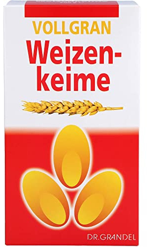 DR. GRANDEL VOLLGRAN Weizenkeime Premium fermentierte Weizenkeime (500 g) | Proteinreich & ballaststoffreich, reich an Vitamin E und ungesättigten Fettsäuren, für vegane Ernährung