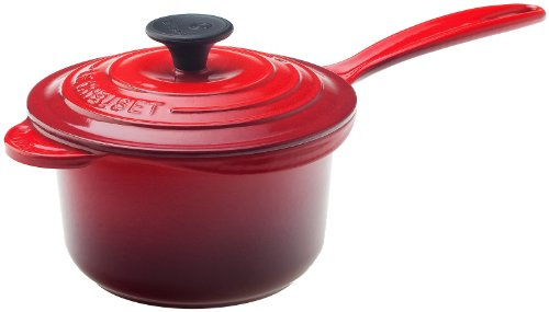 Le Creuset de hierro fundido esmaltado 1 – 1/4-quart de hierro mango precisión pour cazo