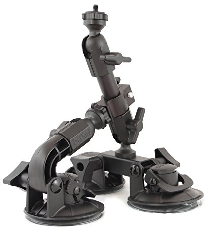 Delkin Fat Gecko Triple Mount Saugstativ