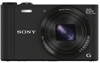 Sony DSC-WX300 Digitalkamera (18,2 Megapixel, 20-fach opt. Zoom, 7,5 (3 Zoll) LCD-Display, Full-HD, micro HDMI) schwarz
