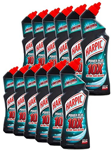 Harpic Power Plus Toilet Cleaner Gel 750ml, Pack of 12