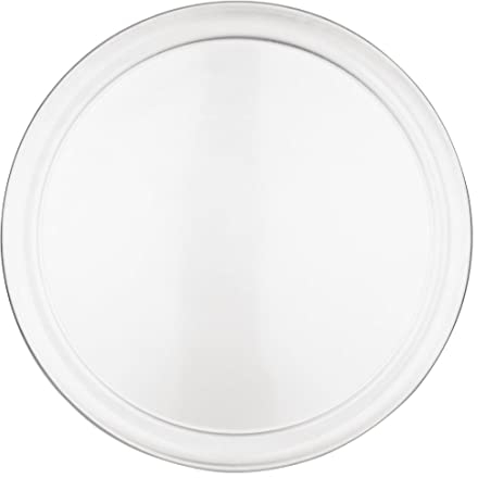 Vogue Plaque à pizza en aluminium, 305 mm, 12 pouces (diamètre), argent, plateau de four rond en aluminium trempé, F008