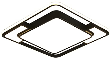 Style home 90W Deckenleuchte Deckenlampe LED dimmbar mit Fernbedienung für Wohnzimmer Schlafzimmer Büro