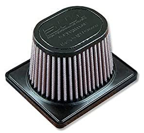 DNA Filtro Aria da Corsa ad Alte Prestazioni Compatibile per KTM RC 125 ABS Racing (14-20) con Efficienza di Filtraggio del 98-99% e Flusso d'Aria Incrementato del 142,85% PN: R-KT1SM11-0R