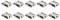 Futheda 10 pz Micro USB Presa Jack Connettore Tipo B Femmina 180 Gradi SMD SMT Saldatura PCB Mount per Telefono