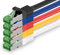 2 M Cat.7 Network Cable Pack of 5 Cat7 Patch Cable Lan Cable Ethernet RJ45 10 Gbit/s (All Internet Speeds) 5 Colors 2 Meters