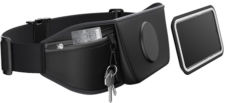 Shapeheart französische Innovation, Universeller Handygürtel für Sportler zum Joggen, Laufen, Wandern... Smartphone-Gürtel mit Abnehmbarer, wetterfester Magnethülle