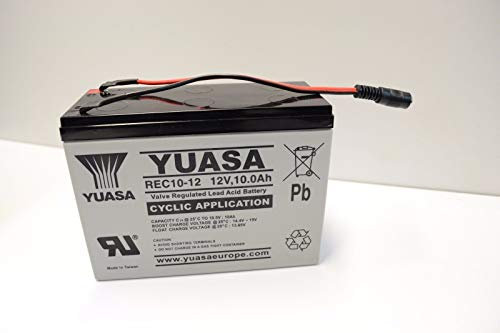 Waverunner Bait Boat Battery for MK3/MK4 (Jack Plug Version) - Higher AMPS Longer Running time!! - Soldered on secure leads