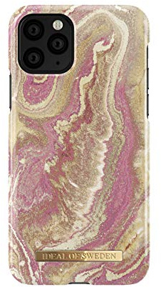 IDEAL OF SWEDEN Handyhülle Cover kompatibel für iPhone 11 Pro (Golden Blush Marble)