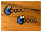 24/7stickers #656 2X Krümelmonster Aufkleber 8 x 3,5 cm Tuning Auto Scheibe Deep Low Airride Bar Vintage Oldschool Null 0 Retro