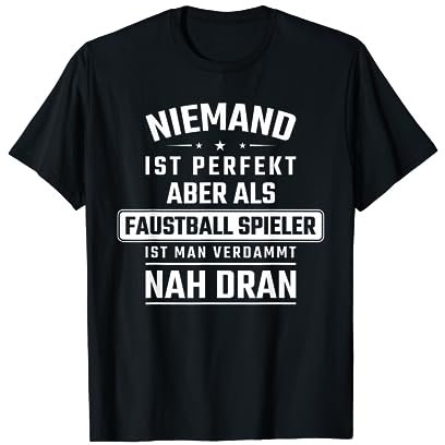 Faustball Spruch Faustballer Geschenk T-Shirt