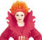 NET TOYS Originelle Punk Teufel Perücke für Kinder - Rot-Orange - Funkelndes Unisex-Kostüm-Zubehör Teufelsperücke im Flammen-Look - Perfekt geeignet für Karneval & Halloween