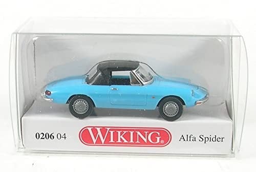 Wiking 020604 H0 Alfa Romeo Spider, hellblau