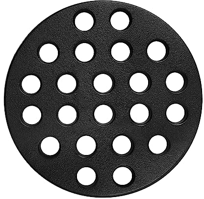OLAMO Feuerrost aus Gusseisen für große grüne Eier, 16,5 cm hohe Hitze, Holzkohleplatte, passend für S/Mini/Medium Big Green Color Egg, Feuerrost-Ersatzteile
