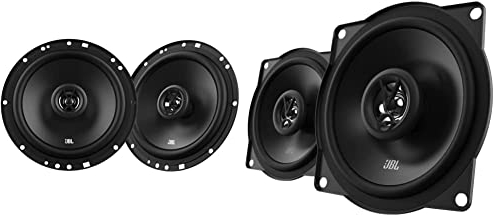 JBL Stage1 61F Haut Parleur Voiture 2 Voies de Harman Kardon - 200 Watts 40 Watts RMS - 16,5cm | 165mm | 6,5 Pouces & Stage1 51F Haut Parleur Voiture 2 Voies de Harman Kardon - 13cm | 130mm