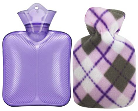 250ML Hot Water Bottle for Pain Relief, Lovely Mini Hot Water Bag, Warm Your Hands/Treating Sore Muscles, Random Color