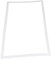 sparefixd for BEKO Top Upper Door Seal Gasket White Rubber Fridge Freezer