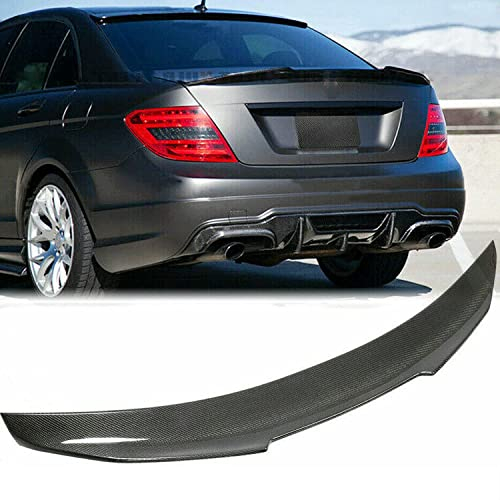 STIKY Auto Hintere Kofferraum Heckspoiler für Mercedes-Benz C-Klasse W204 2007–2014, Spoiler Heck Flügel Lippe Heckflügel Spoilerlippe, Spoiler Flügel Lippe Auto Spoiler Wing Zubehör