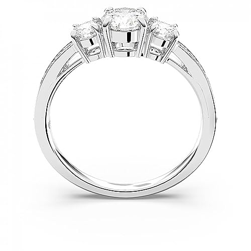 Swarovski Anillo Attract Trilogy 5656289 Blanco