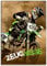 itenga Zeugnismappemit Motiv DIN A4 Dokumentenmappe Zeugnisse - für Kinder Jugendliche Schüler Mädchen (Motocross)