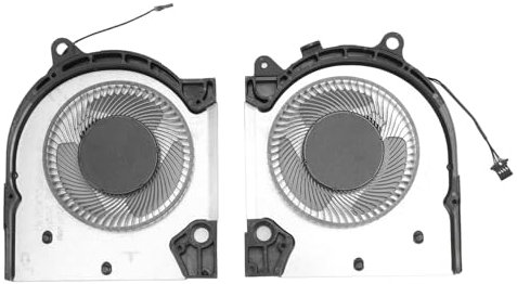 Ventola di Raffreddamento GPU CPU per Laptop, per dell G15 5515 5511 EG75071S1-C100-S9A 0G7V1F 05YW78 Raffreddatore GPU CPU, Ventola di Raffreddamento per Notebook a 4 Pin,