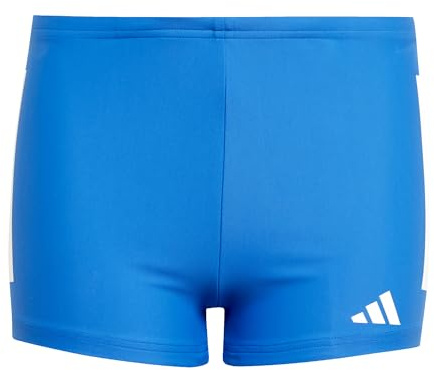 adidas Boy's 3-Stripes Swim Boxers Kids, Bright Royal/White, 3-4 Years