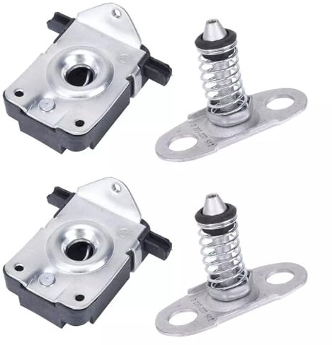 51238229807 51238203859 Lot de 2 serrures de capot supérieure + 2 serrures de capot partie inférieure pour côté gauche et droit de rechange pour série 3 série 5 X5 Z8 51238185738