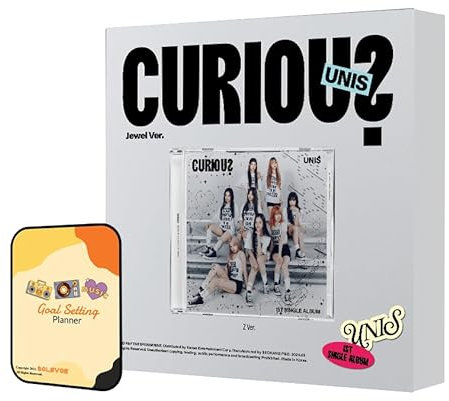 UNIS CURIOUS Album [JEWEL ver.]+Pre Order Benefits+BolsVos Exclusive K-POP Inspired Digital Merches