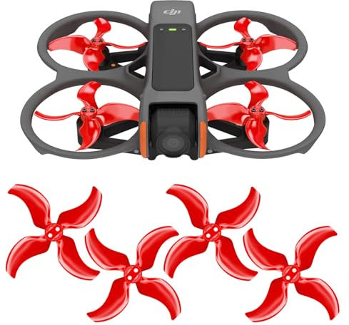Master Airscrew Stealth Propeller für DJI Avata 2 - Rot, 4 Stück