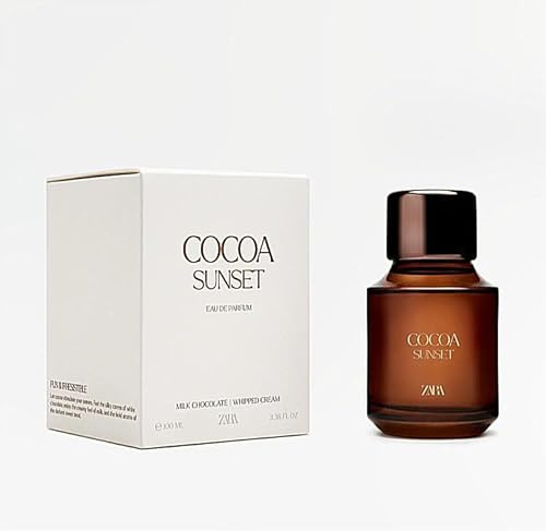 Cocoa Sunset Eau de Parfum, 100 ml, fesselnd, Schokoladennote und Passionsfrucht, unwiderstehlich, eleganter Duft, sinnlich