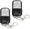 2PCS Télécommande Portail 433,92 MHz, télécommande Universelle pour cam433, Compatible avec Top 432EE, 432EV, 432NA, 432A, 432M, 432S, T432, Noir