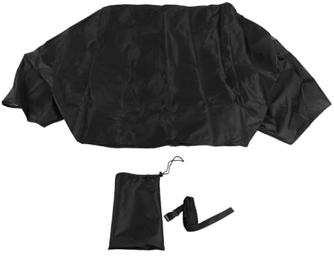 Pool Heater Cover | Silver Coated 420D Oxford Water & Debris Blocking | Winter Swimming Pool Heat Pump Cover with Zip and Strap | Universal Fit for Many Pool Heaters