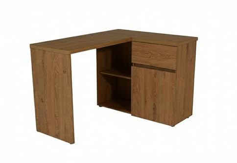 Jahnke ECK-Schreibtisch CU-Libre 125 E Montana Eiche NB.