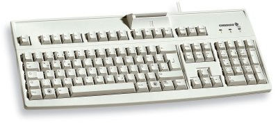 Cherry Smartboard G83-6744 Tastatur USB hellgrau