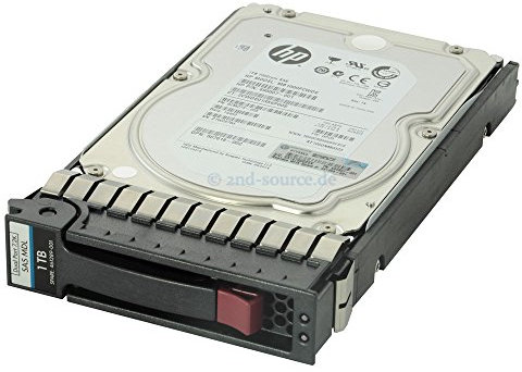 HP 1TB 3G SAS 7.2K rpm LFF (3.5-inch) Dual Port Midline 1yr Warranty Hard Drive - Disco duro (Serial Attached SCSI (SAS), 1000 GB, 8,89 cm (3.5), 725g, ProLiant DL160 G6, ProLiant DL180 G6, ProLiant ML350 G5, 3 Gbit/s)