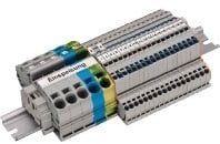 WAGO Hauptverteiler-Set 2 TopJob S 821-123, Elektroinstallation, Grau, Schraube, Kunststoff