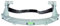 MSA 10116628 V-Gard Frame for Hats, Elevated Temperature