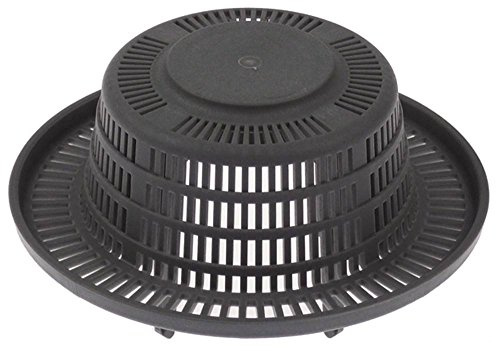 Cookmax Rundfilter für Spülmaschine 812015, 811015, 812013, 812012 für Ablauf ø 136mm Höhe 47mm Mat.: Kunststoff