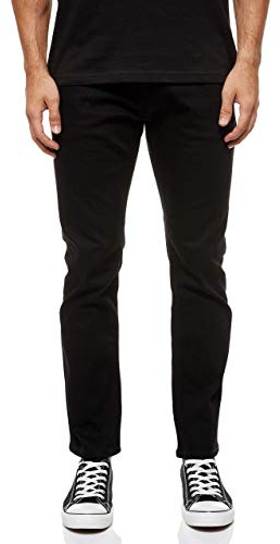 Tommy_Jeans Herren SLIM SCANTON BLCO Slim Jeans,, per pack Schwarz (BLACK COMFORT 008), Keine Angabe (Herstellergröße: 3236)