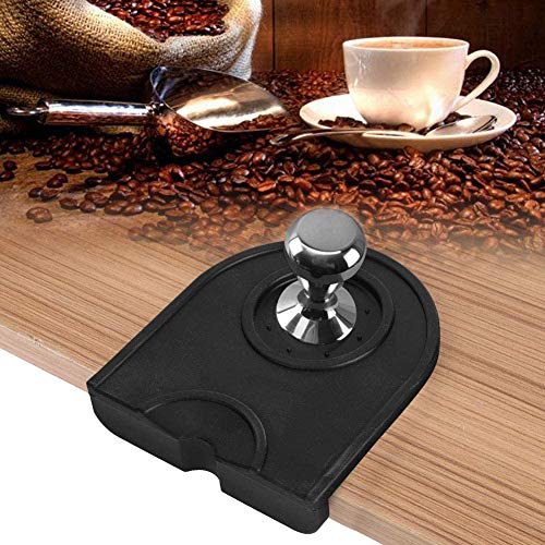 Jectse Tappetino in Silicone per Macinacaffè,Caffè Tappetino Antiscivolo,antimuffa per caffè,Resistente all'Usura per caffè,per macchina caffè semiautomatica e funzionante