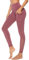 Persit Yoga Leggings Damen, Sporthose Yogahose Sport Leggins Tights für Damen Altrosa, 38 (Herstellergröße M)