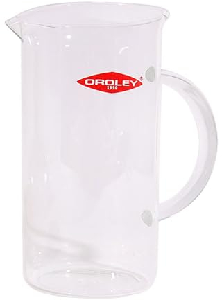 Oroley - Recharge cafetière piston Spezia Bol en verre, 6 tasses, 600 ml