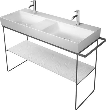 Duravit DuraSquare Metallkonsole 126,5x45,1cm, für Waschtisch 235312, bodenstehend, Farbe: Chrom - 0031171000