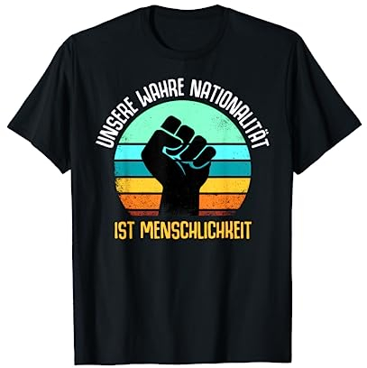 Anti Rassismus Geschenke & Ideen - Anti-Rassismus T-Shirt für Erwachsene - Unisex - Schwarz - S - Klassisch - Rundhals-T-Shirt mit Halbärmlen - 100% Baumwolle - Träger einer sozialen Botschaft