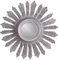 Sonnenspiegel Antik Silber Spiegel 70cm Hängespiegel Wandspiegel Dekospiegel Sonne cat134h Palazzo Exklusiv