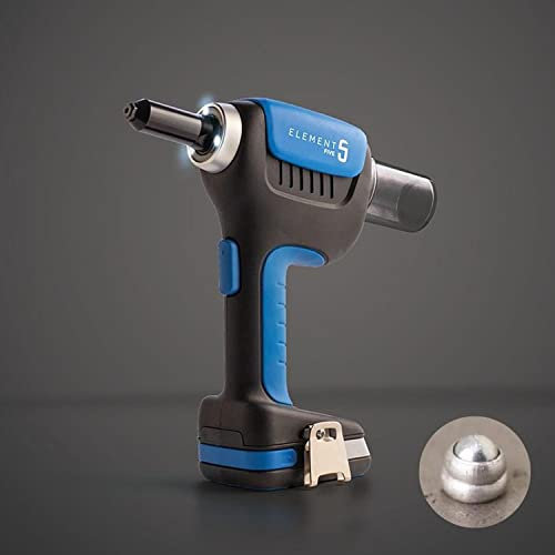 Rivettatrice a batteria Brushless Element 005 con 1 Batteria 18V 2AH + Caricabatterie