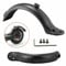 Apachie Rear Fender Mudguard Bracket fits various scooters M4, Mi Xiaomi M365/ M365 Pro Electric Scooter, AOVOPRO e scooter, Mudguard Scooter Replacement Accessory with Screws and Screw Caps