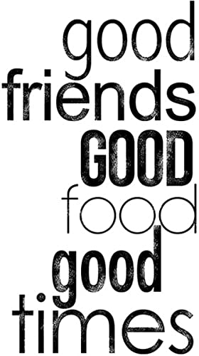 20 Servietten Gute Zeiten | Freunde | Essen | Gäste | Geburtstag | Tischdeko | Decoupage | Serviettentechnik 33x33cm